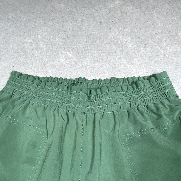Athleta Jogger Womens Size 8 Savannah Green Athleisure Sporty Pockets Pants - Picture 14 of 14